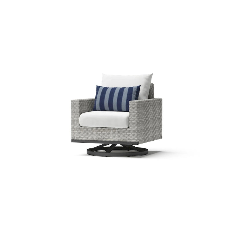 Chaises de jardin Milo Grey 2 pièces Sunbrella