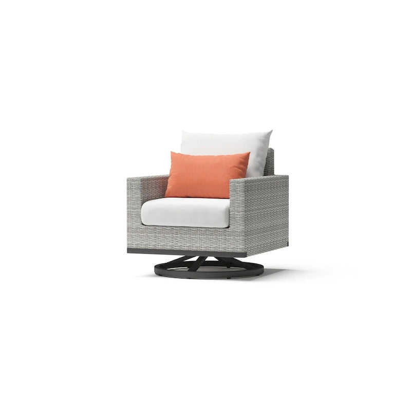 Chaises de jardin Milo Grey 2 pièces Sunbrella