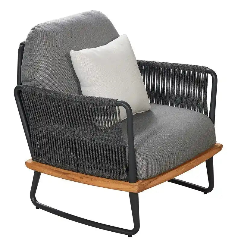 Canapé d'extérieur Rodeo Teak & Aluminium, Série 3170