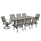 Ensemble de salle à manger extérieur avec 8 chaises et 1 table de salle à manger
