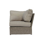 Groupe de sièges modulaires 9 pièces LSI avec coussin gris en oléfine