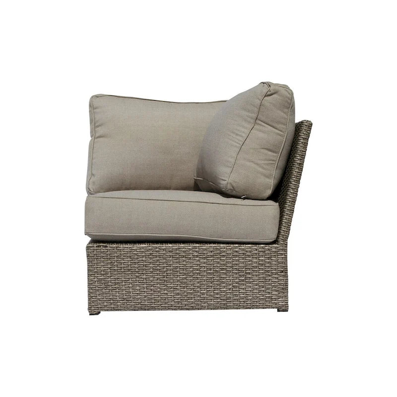 Groupe de sièges modulaires 9 pièces LSI avec coussin gris en oléfine