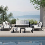 Salon de jardin profond 8 places Melbourne