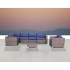 Ensemble de sièges sectionnels LSI 7 pièces avec coussins Sunbrella