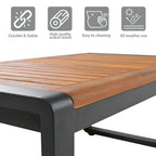 Ensemble de conversation avec canapé pour 5 personnes, mobilier d'extérieur avec coussins amovibles