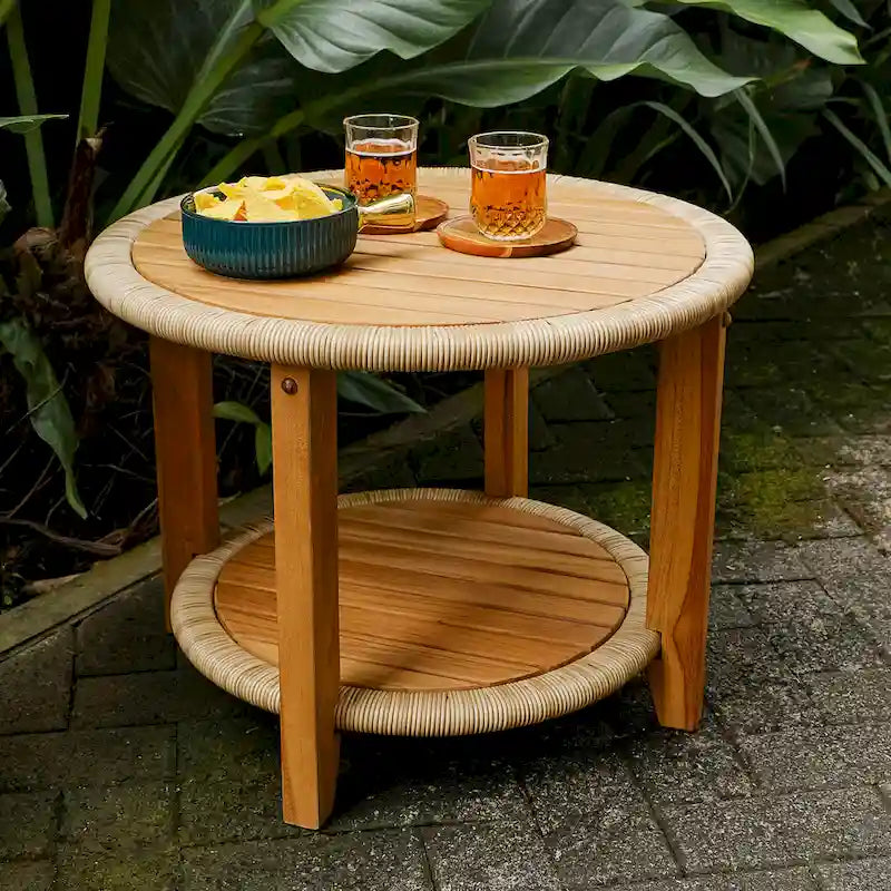 Cambridge Casual Marrakesh – Ensemble de 3 fauteuils à bascule d'extérieur en teck