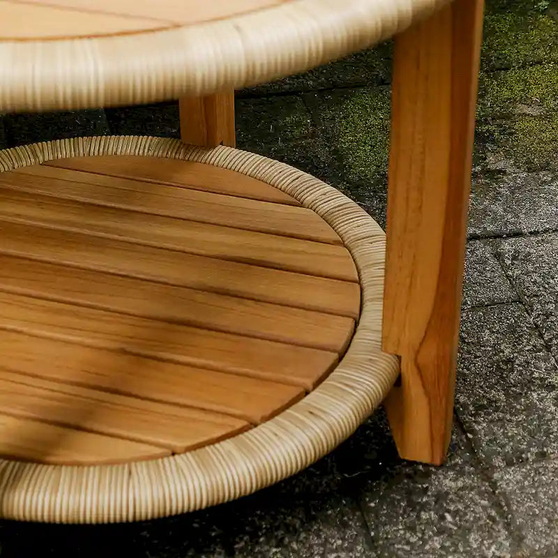Cambridge Casual Marrakesh – Ensemble de 3 fauteuils à bascule d'extérieur en teck