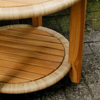 Cambridge Casual Marrakesh – Ensemble de 3 fauteuils à bascule d'extérieur en teck