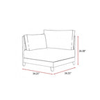Ensemble de sièges multi-chaises Galway 6 pièces
