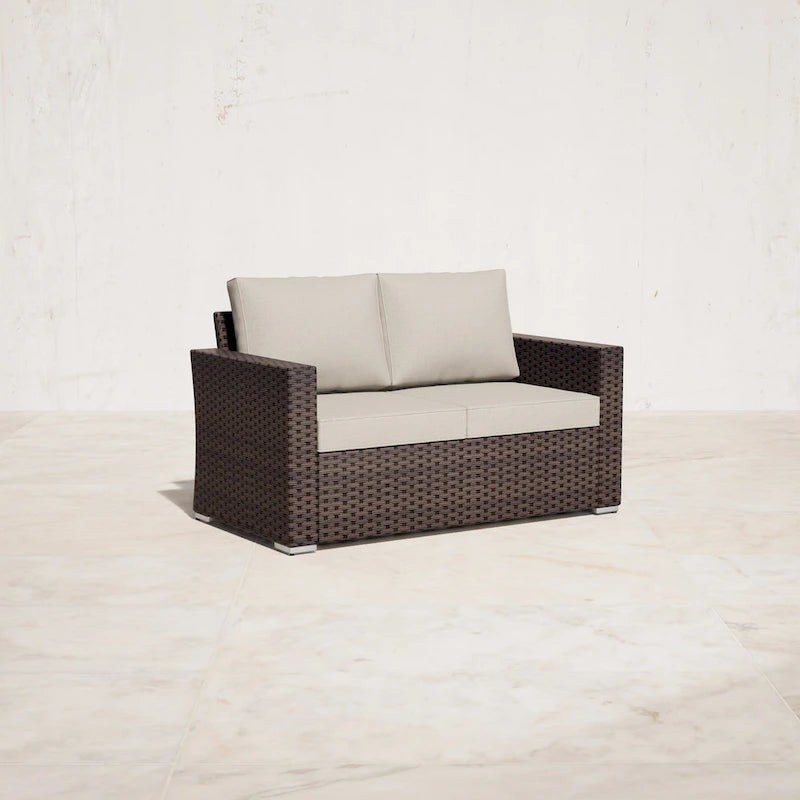 Ensemble de sièges de jardin Laguna 5 pièces avec foyer