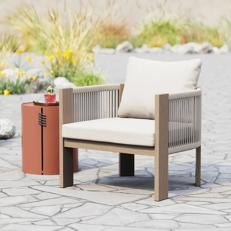 Fauteuil d'appoint Rebel beige