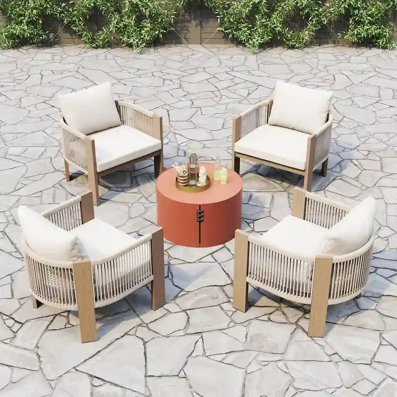 Fauteuil d'appoint Rebel beige