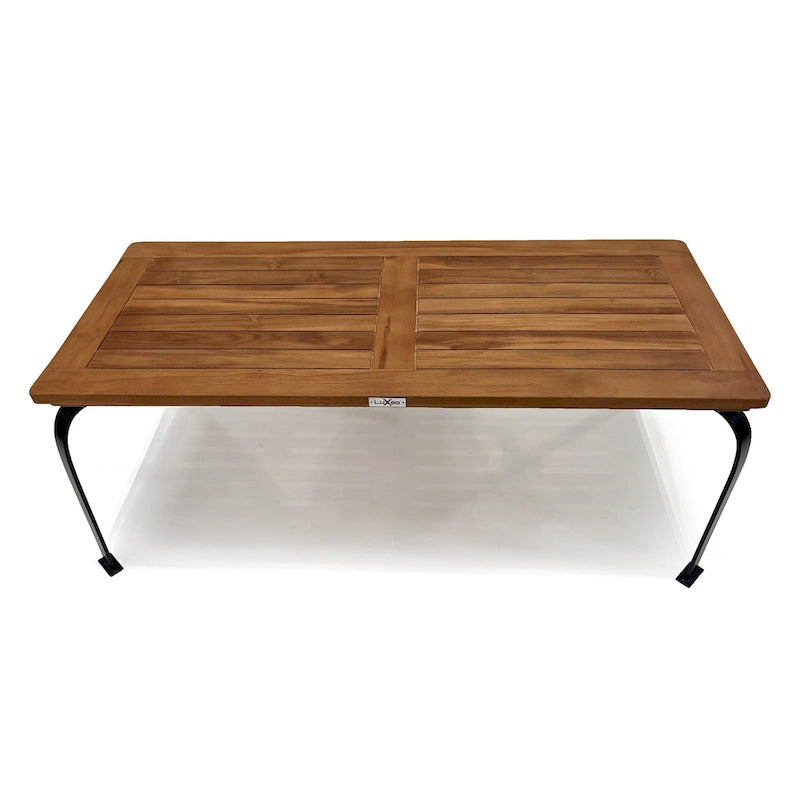 Ensemble de bols creux LuXeo Java Teck - 4 personnes