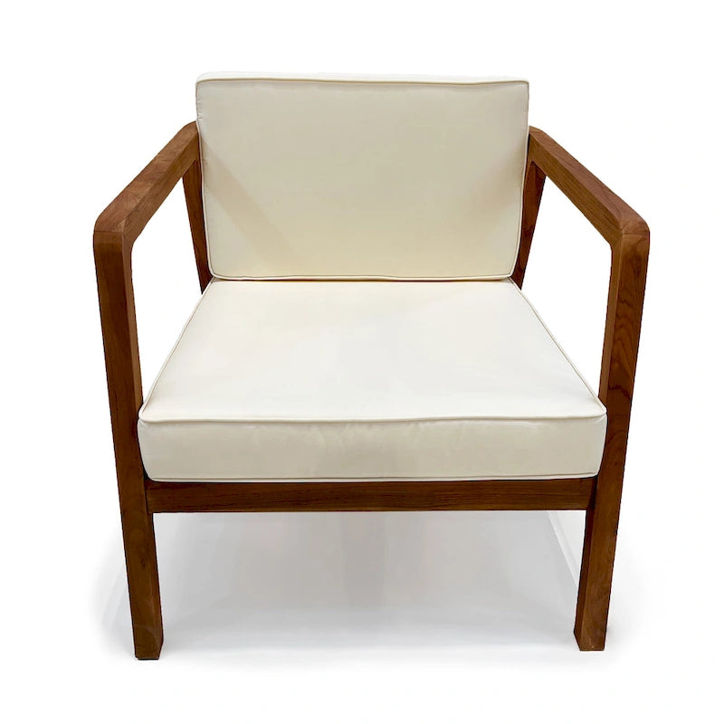 Ensemble de jardin en teck Sumatra LuXeo - 4 personnes