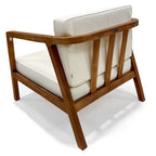 Ensemble de jardin en teck Sumatra LuXeo - 4 personnes