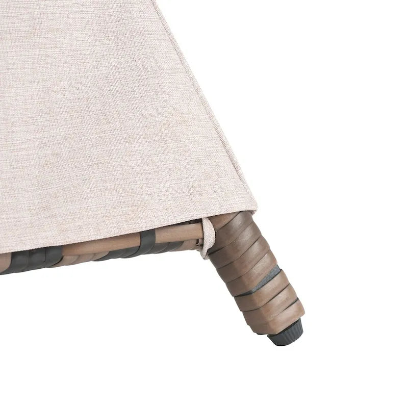 SAFAVIEH Lit de repos d'extérieur Bongo - 91Lx65Px98H