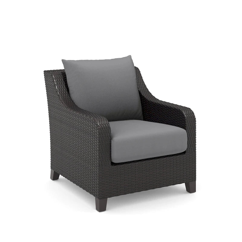Ensemble de 4 fauteuils et poufs d'extérieur Skye New Classic Furniture
