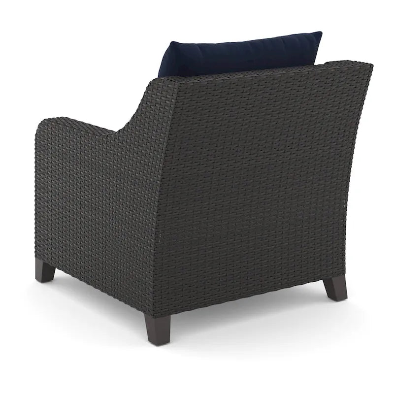 Ensemble de 4 fauteuils et poufs d'extérieur Skye New Classic Furniture