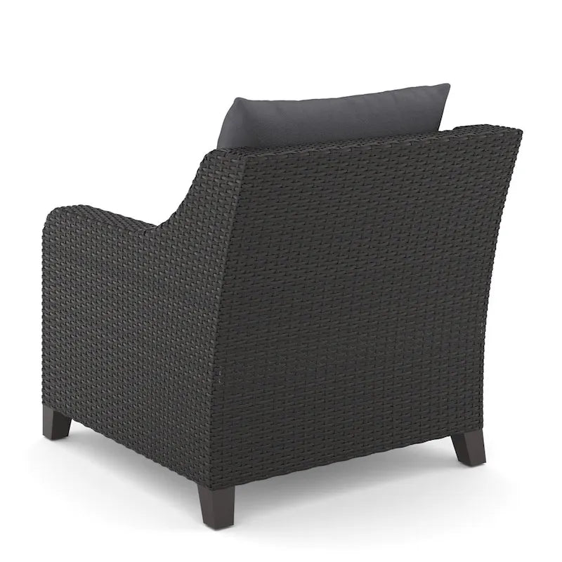 Ensemble de 4 fauteuils et poufs d'extérieur Skye New Classic Furniture