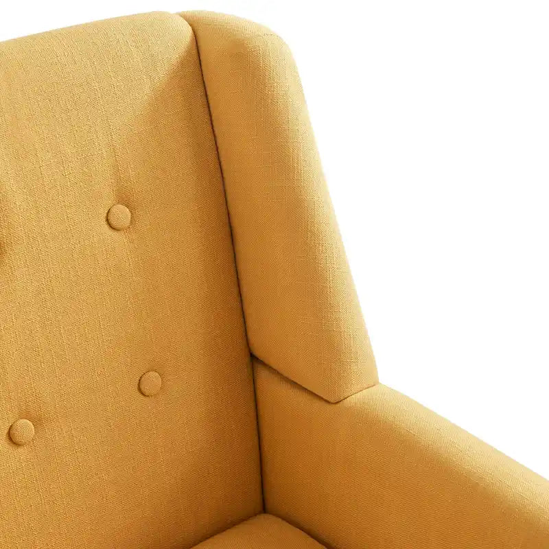 Lot de 2 fauteuils d'appoint modernes capitonnés HUIMO