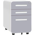 Classeur mobile/vertical à 3 tiroirs pour bureau à domicile