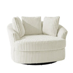 Fauteuil baquet pivotant déhoussable à bras encastrés DREAMSIDEA
