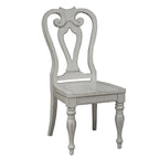 Chaise d'appoint à dossier droit Splat de Magnolia Manor (lot de 2)
